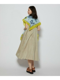 【L'EQUIPE】トリアセリネンクロスワンピース 詳細画像 セージグリーン 12