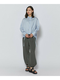 【L'EQUIPE】ヴィンテージソフトクロスパンツ 詳細画像 グレー系その他 16