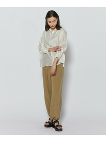 【L'EQUIPE】ヴィンテージソフトクロスパンツ 詳細画像 グレー系その他 3