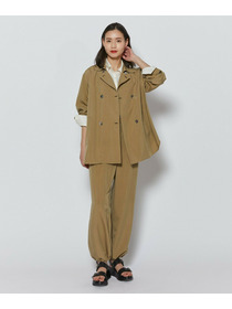 【L'EQUIPE】ヴィンテージソフトクロスパンツ 詳細画像 グレー系その他 6