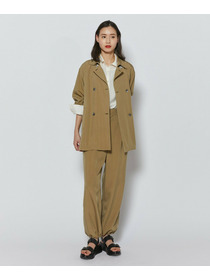 【L'EQUIPE】ヴィンテージソフトクロスパンツ 詳細画像 グレー系その他 9