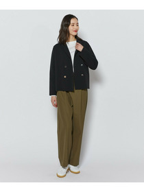 【L'EQUIPE】コンパクトオーガニックツイルテーパードパンツ 詳細画像 カーキ 11