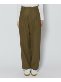 【L'EQUIPE】コンパクトオーガニックツイルテーパードパンツ 詳細画像 カーキ 14