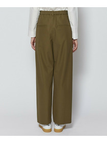 【L'EQUIPE】コンパクトオーガニックツイルテーパードパンツ 詳細画像 カーキ 16