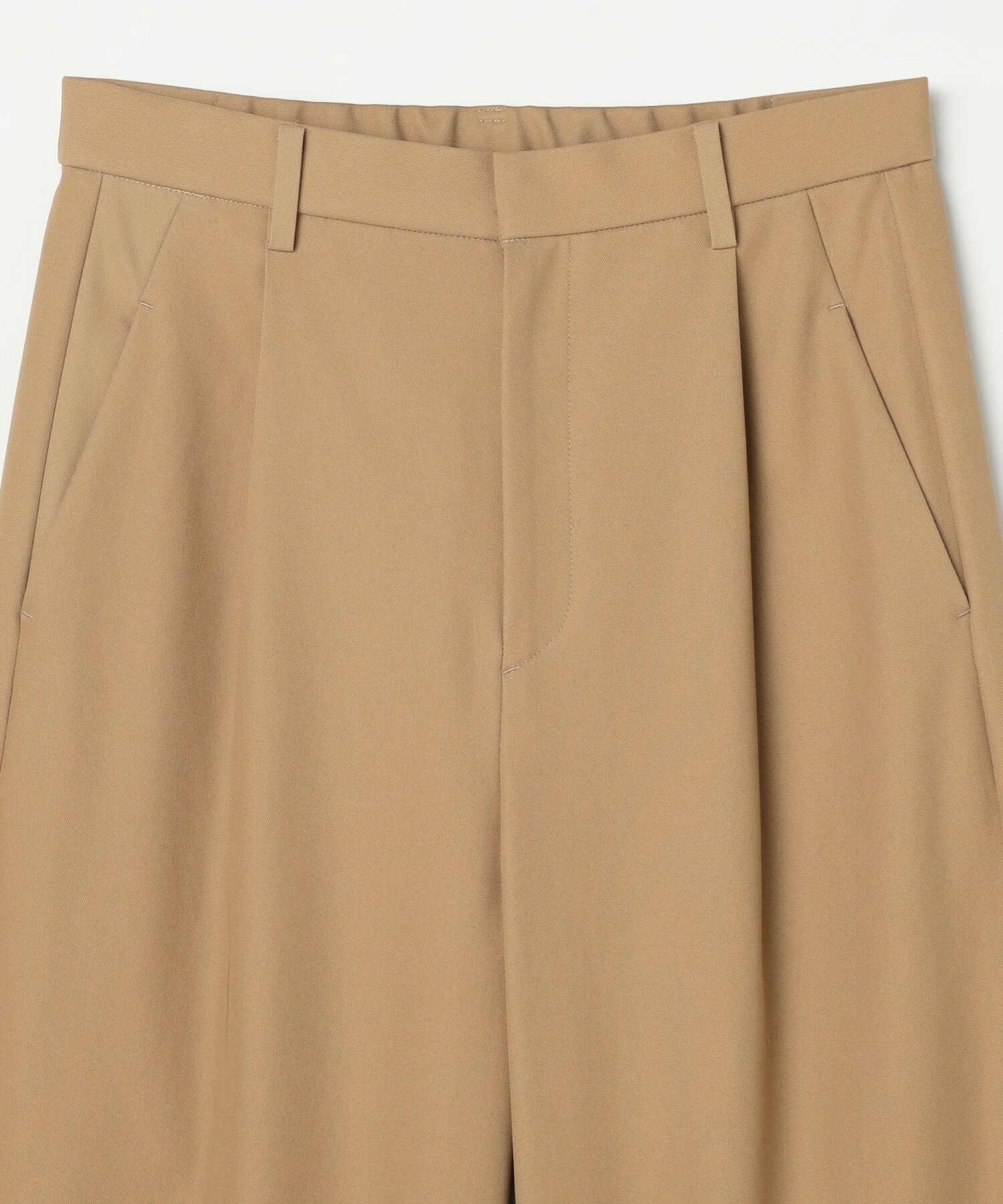 【L'EQUIPE】コンパクトオーガニックツイルテーパードパンツ 詳細画像 カーキ 20