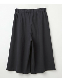 【L'EQUIPE】［eclat 2026年5月号掲載商品］クリスピーリネンストレッチキュロットパンツ 詳細画像 ネイビー 15