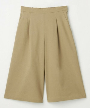 【L'EQUIPE】［eclat 2026年5月号掲載商品］クリスピーリネンストレッチキュロットパンツ 詳細画像 ベージュ 1