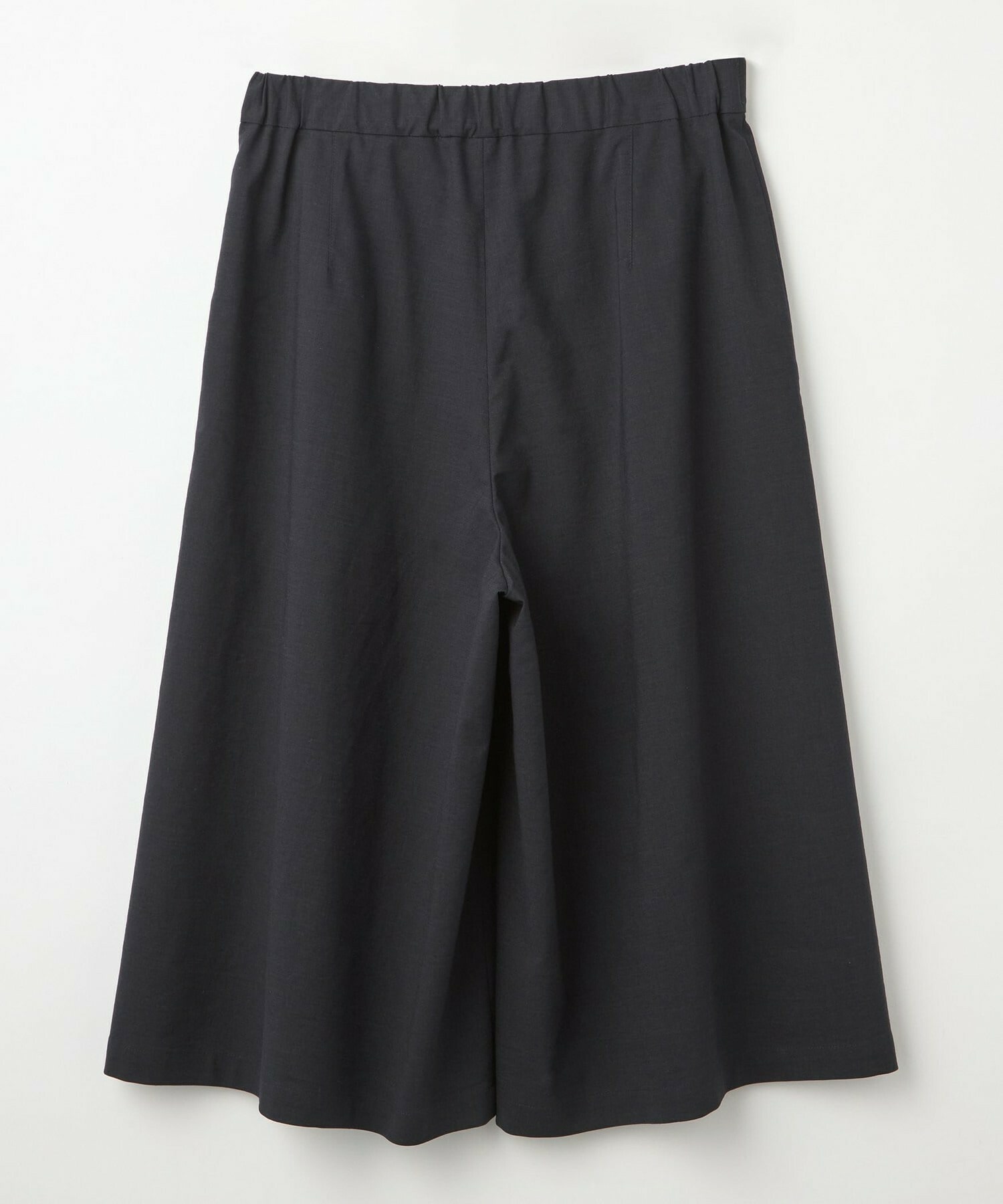 【L'EQUIPE】［eclat 2026年5月号掲載商品］クリスピーリネンストレッチキュロットパンツ 詳細画像 ネイビー 15