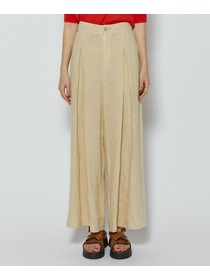 【L'EQUIPE】［eclat 2026年5月号掲載商品］ピュアリネンガーメントダイパンツ 詳細画像 サックスブルー 19