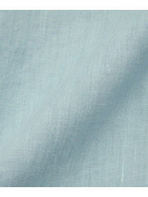 【L'EQUIPE】［eclat 2026年5月号掲載商品］ピュアリネンガーメントダイパンツ 詳細画像 サックスブルー 28