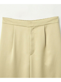 【L'EQUIPE】［eclat 2026年5月号掲載商品］ヴィンテージサテンパンツ 詳細画像 チャコール 33