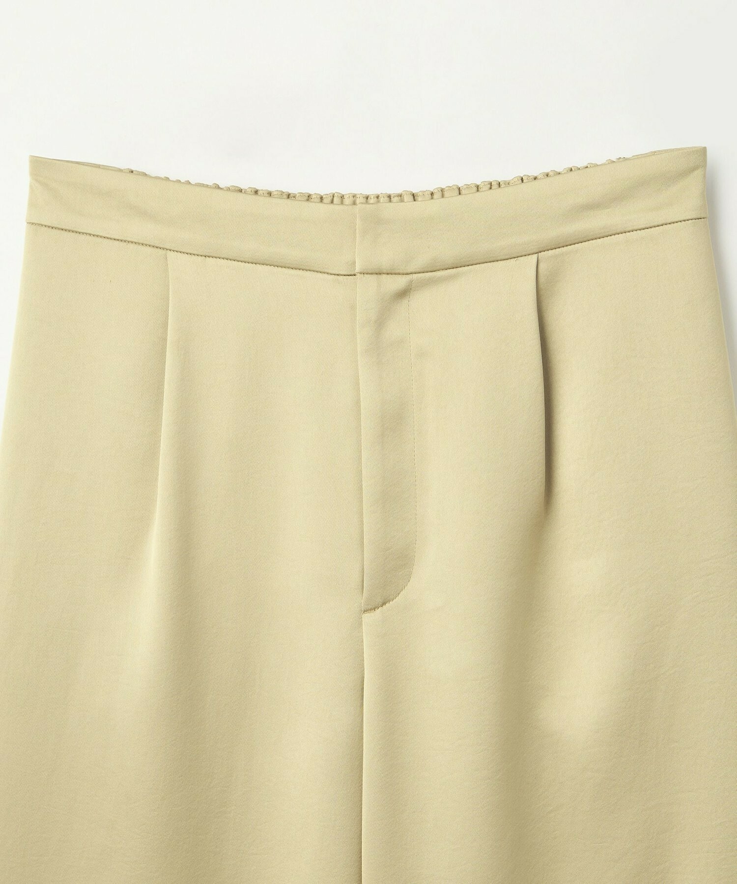 【L'EQUIPE】［eclat 2026年5月号掲載商品］ヴィンテージサテンパンツ 詳細画像 チャコール 33