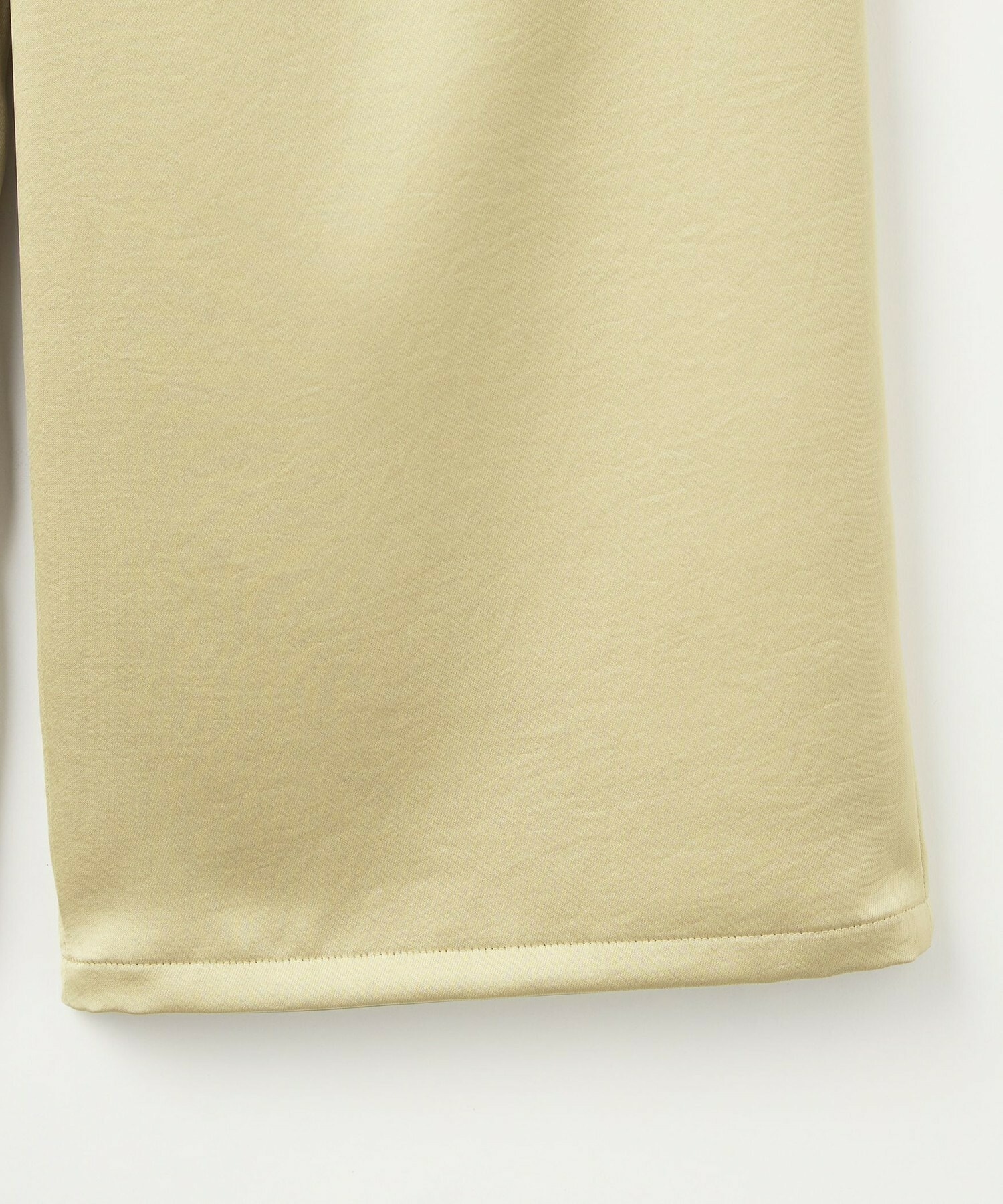 【L'EQUIPE】［eclat 2026年5月号掲載商品］ヴィンテージサテンパンツ 詳細画像 チャコール 35