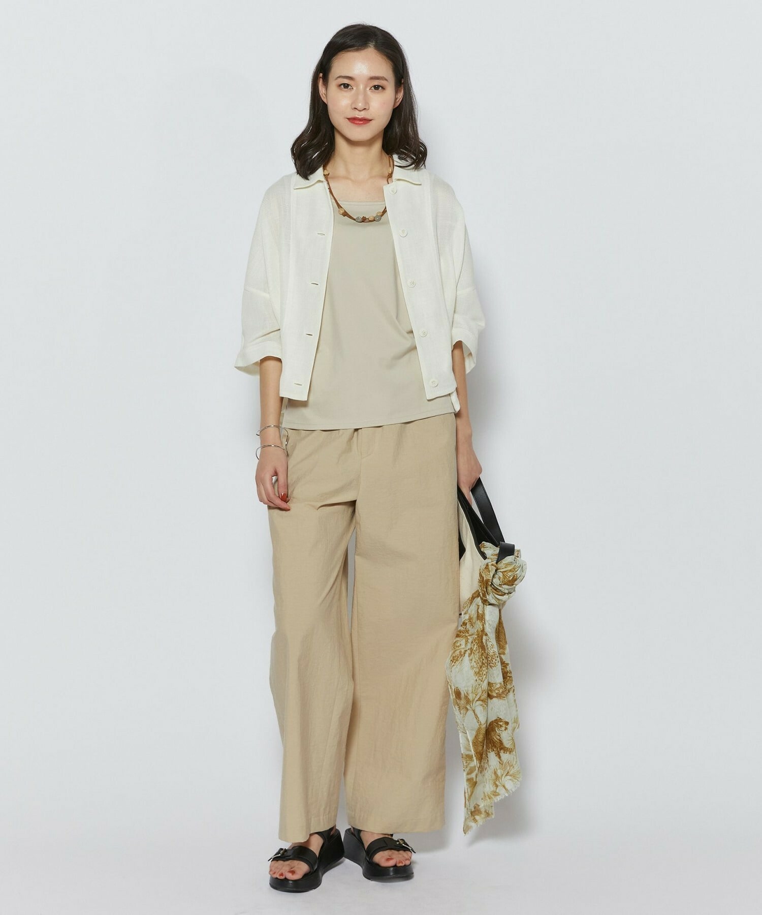 【L'EQUIPE】C/Nプレーンワッシャーパンツ 詳細画像 ダークグレー 10