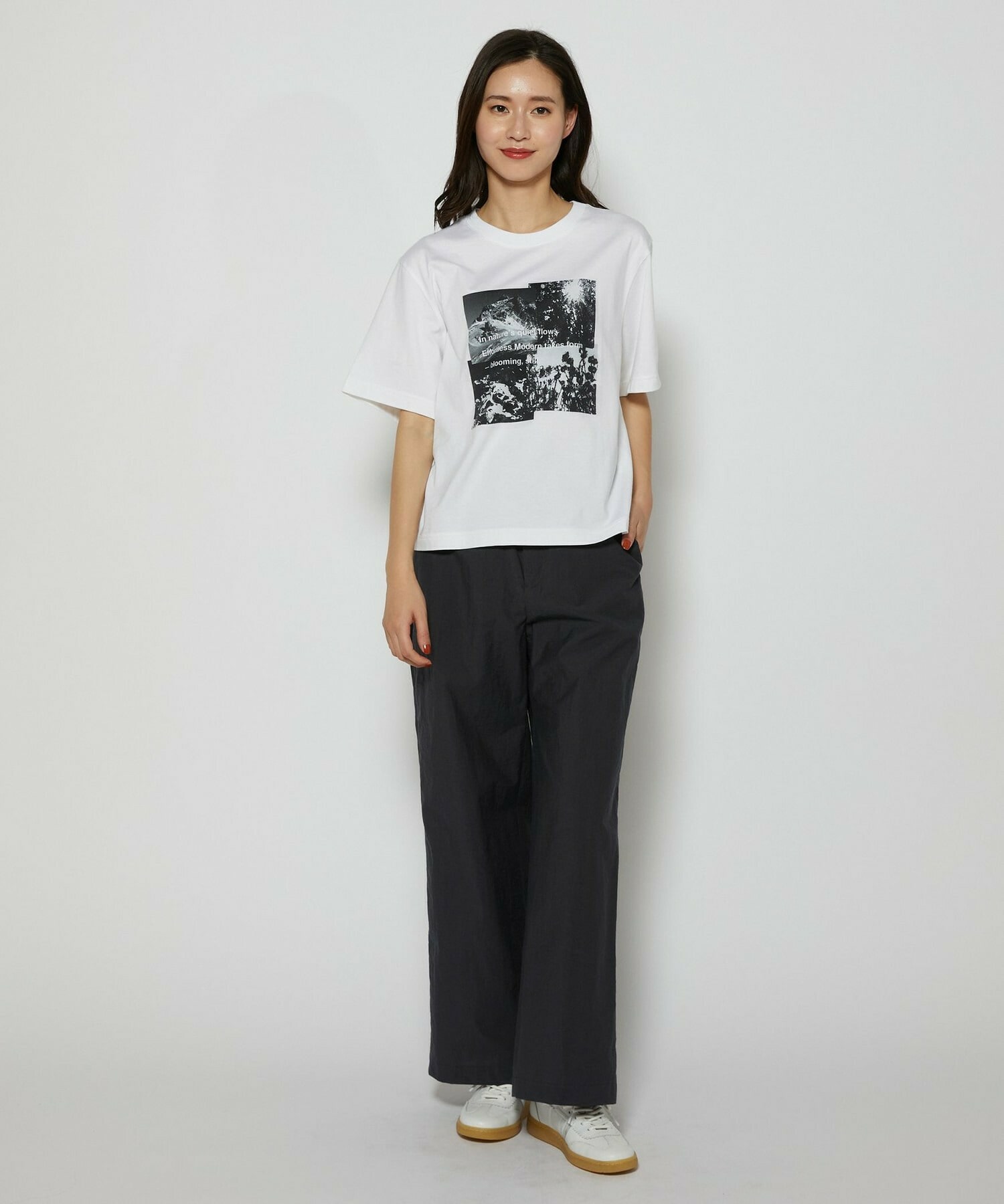 【L'EQUIPE】C/Nプレーンワッシャーパンツ 詳細画像 ダークグレー 12