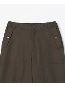 【L'EQUIPE】ファンクショナルツイルパンツ 詳細画像 カーキ 2