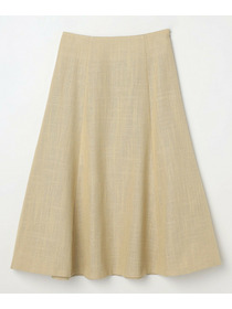 【L'EQUIPE】シルク混シャンブレースカート 詳細画像 ネイビー 14