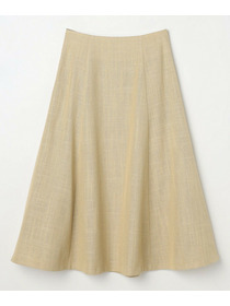 【L'EQUIPE】シルク混シャンブレースカート 詳細画像 ネイビー 15