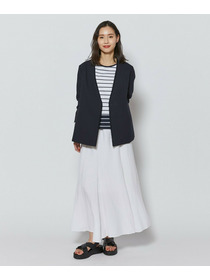 【L'EQUIPE】レーヨンリネンタンブラースカート 詳細画像 ブラック 21