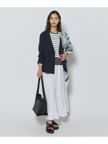 【L'EQUIPE】レーヨンリネンタンブラースカート 詳細画像 ブラック 23