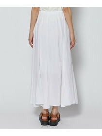 【L'EQUIPE】レーヨンリネンタンブラースカート 詳細画像 ブラック 28