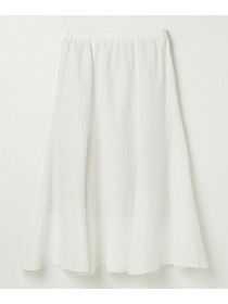 【L'EQUIPE】レーヨンリネンタンブラースカート 詳細画像 ブラック 30