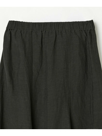 【L'EQUIPE】レーヨンリネンタンブラースカート 詳細画像 ブラック 32