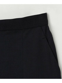 【L'EQUIPE】クリスピーリネンストレッチスカート 詳細画像 ネイビー 3