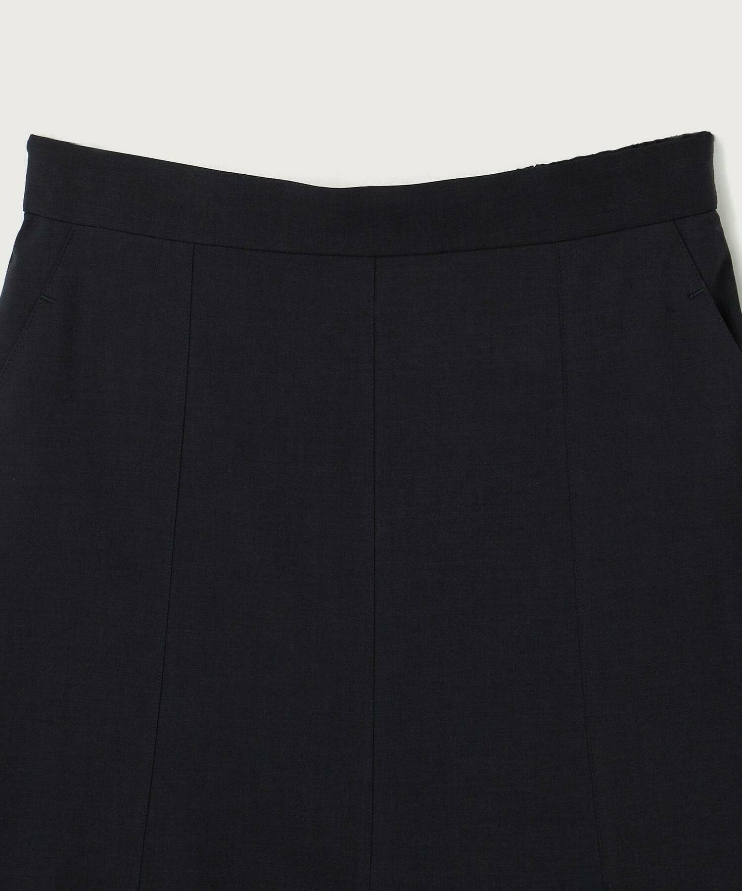 【L'EQUIPE】クリスピーリネンストレッチスカート 詳細画像 ネイビー 2