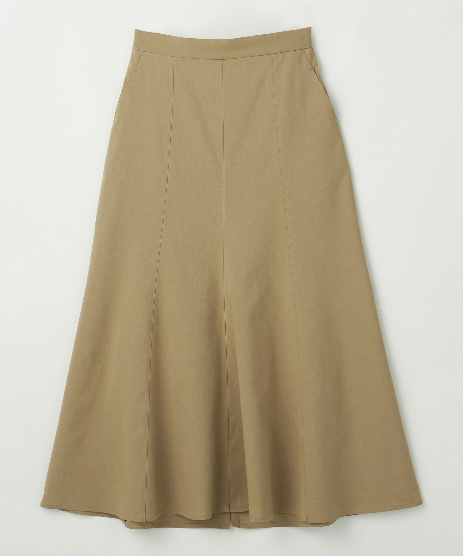 【L'EQUIPE】クリスピーリネンストレッチスカート 詳細画像 ベージュ 1
