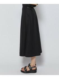 【L'EQUIPE】100/2オーガニックコットンスカート 詳細画像 ブラック 13