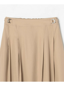 【L'EQUIPE】100/2オーガニックコットンスカート 詳細画像 ブラック 17