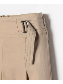 【L'EQUIPE】100/2オーガニックコットンスカート 詳細画像 ブラック 18