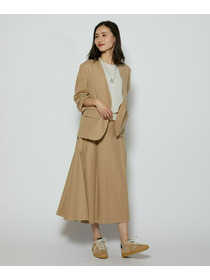 【L'EQUIPE】100/2オーガニックコットンスカート 詳細画像 ブラック 7