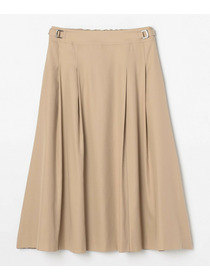 【L'EQUIPE】100/2オーガニックコットンスカート 詳細画像 ブラック 8