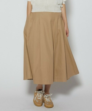 【L'EQUIPE】100/2オーガニックコットンスカート 詳細画像 ベージュ 1