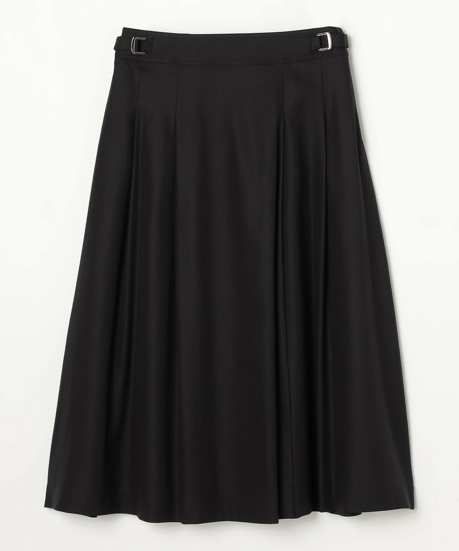 【L'EQUIPE】100/2オーガニックコットンスカート 詳細画像 ブラック 15