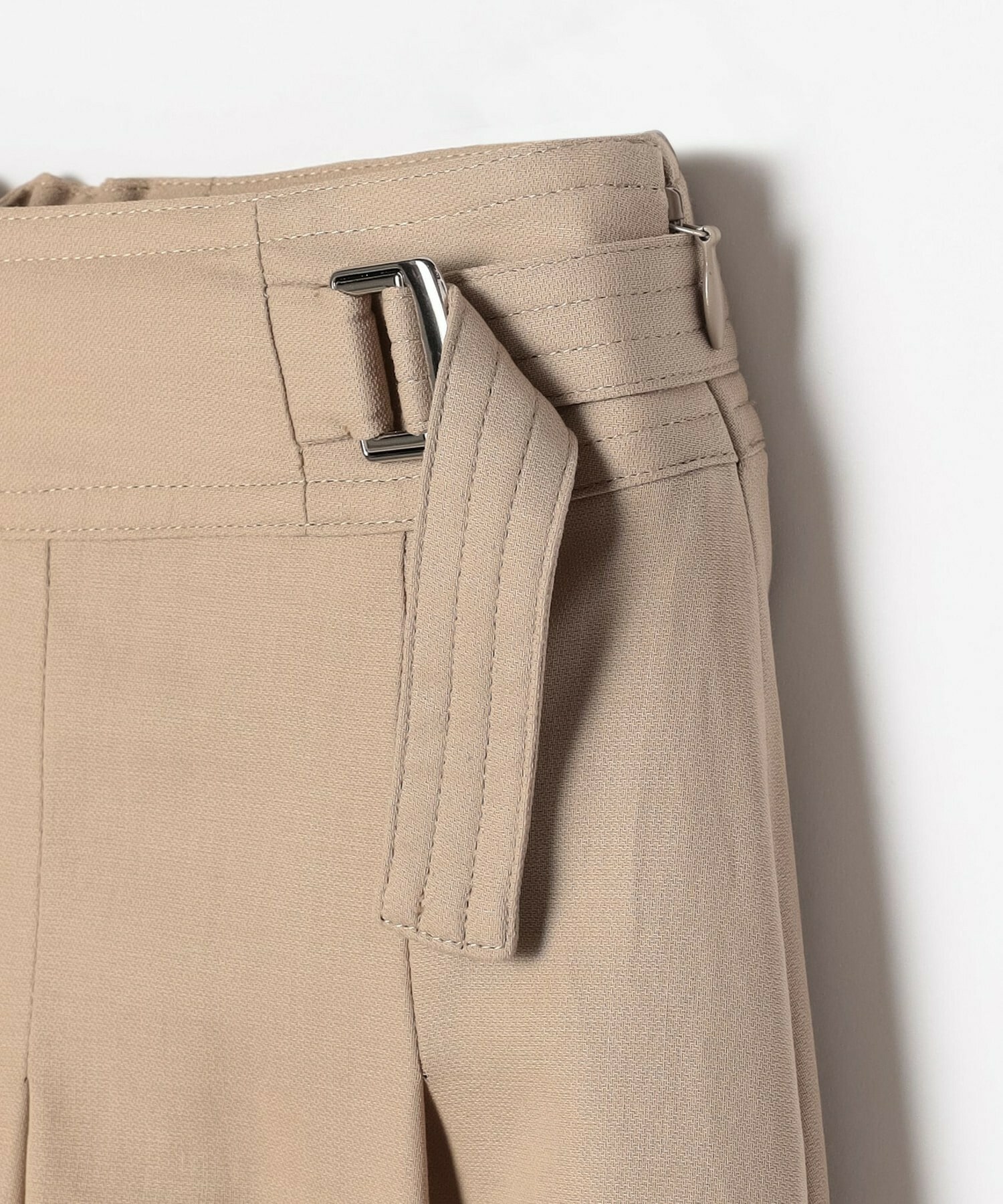 【L'EQUIPE】100/2オーガニックコットンスカート 詳細画像 ブラック 18