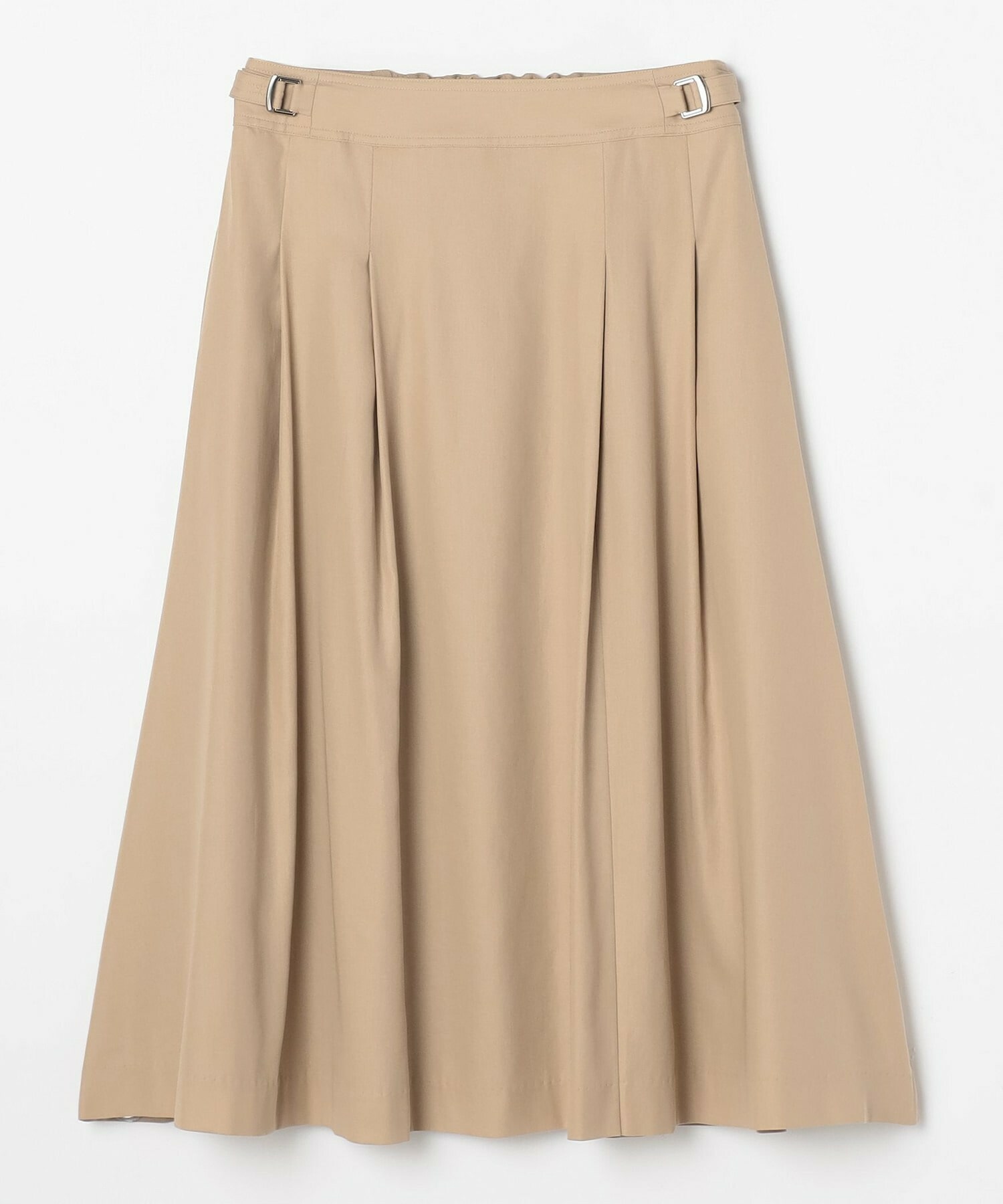 【L'EQUIPE】100/2オーガニックコットンスカート 詳細画像 ブラック 8