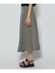 【L'EQUIPE】［eclat 2026年5月号掲載商品］ヘンプ麻スカート 詳細画像 ブラック系その他 14