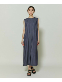 【GREEN】ソフトデニムワンピース 詳細画像 インディゴブルー 1