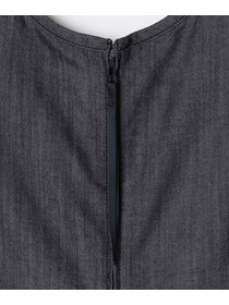 【GREEN】ソフトデニムワンピース 詳細画像 インディゴブルー 14