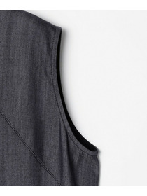 【GREEN】ソフトデニムワンピース 詳細画像 インディゴブルー 15