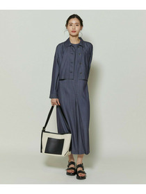 【GREEN】ソフトデニムワンピース 詳細画像 インディゴブルー 6