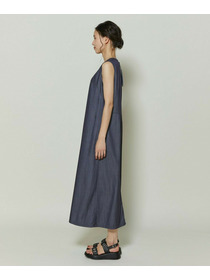 【GREEN】ソフトデニムワンピース 詳細画像 インディゴブルー 9