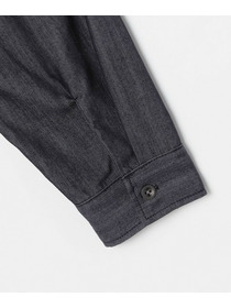 【GREEN】ソフトデニムブラウス 詳細画像 インディゴブルー 13