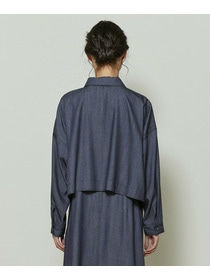 【GREEN】ソフトデニムブラウス 詳細画像 インディゴブルー 8