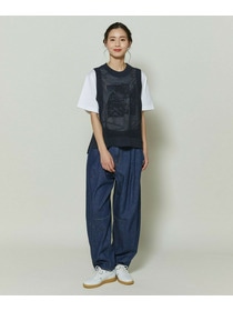 【GREEN】リサイクルデニムパンツ 詳細画像 インディゴブルー 14