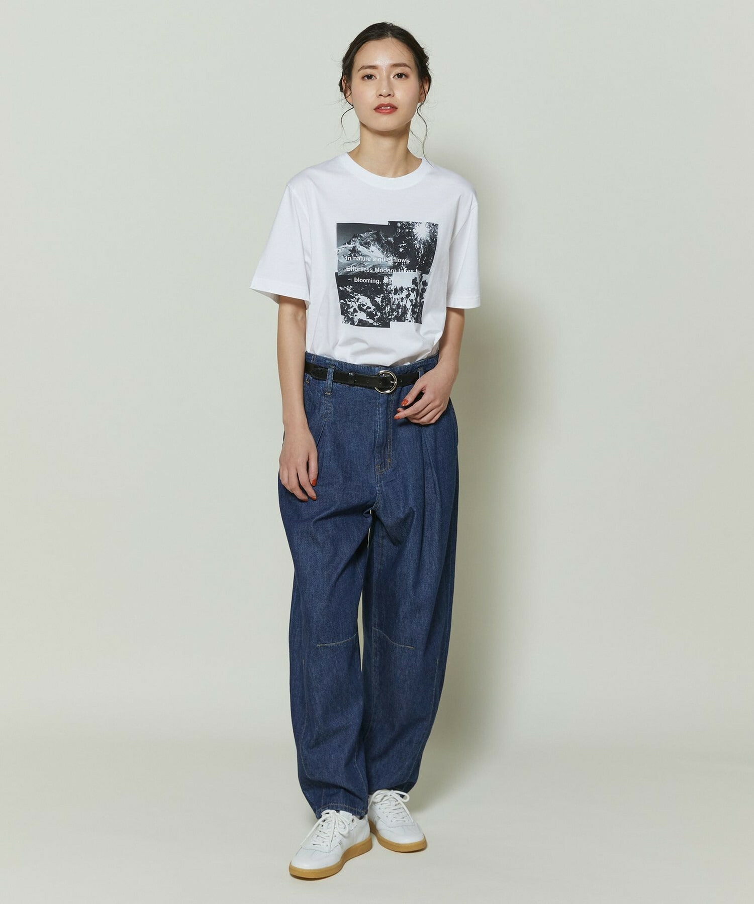 【GREEN】リサイクルデニムパンツ 詳細画像 インディゴブルー 8