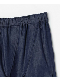 【GREEN】コットンリヨセルダンガリースカート 詳細画像 ライトブルー 16